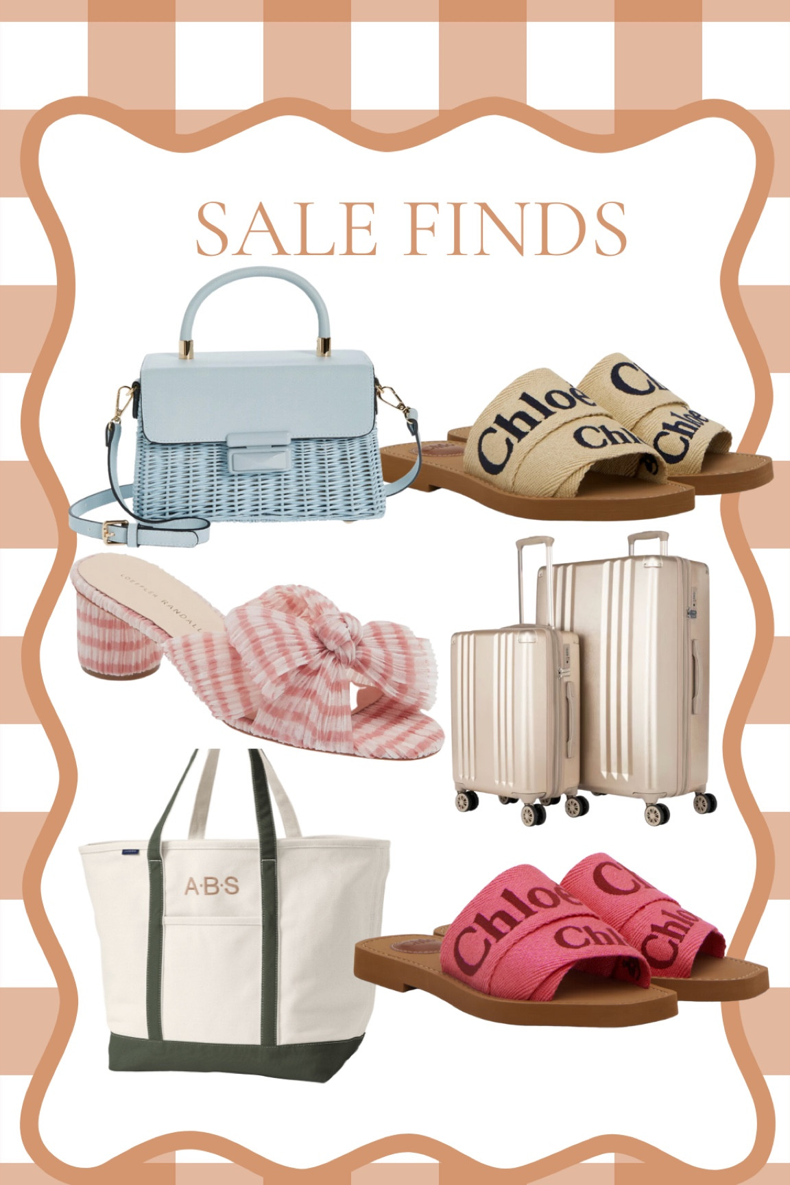 Todays sale finds! These would make great gifts! 

Sale, sale finds, luggage set, Chloe sandals, monogram tote 

#LTKshoecrush #LTKfindsunder100 #LTKHoliday