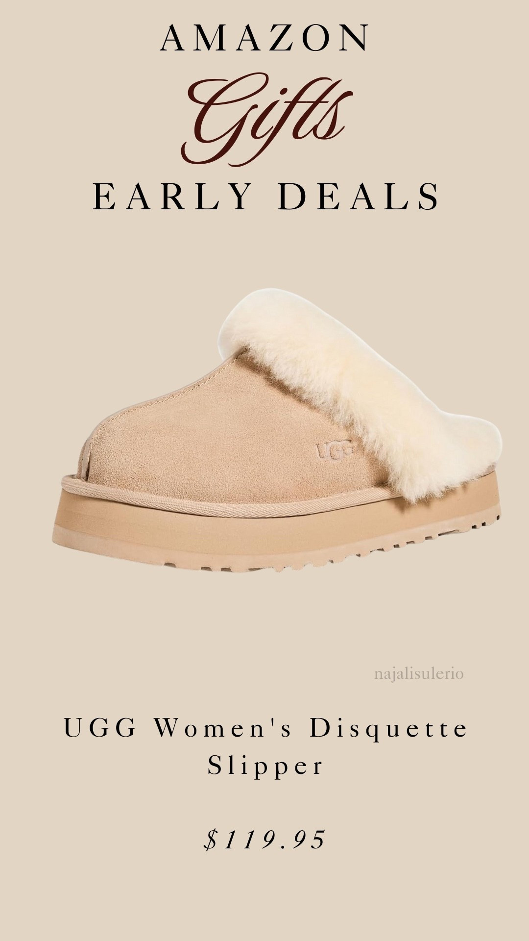 Amazon Early Holiday Deal! Platform Ugg slippers! Such a great gift for women or teens! 

#LTKGiftGuide #LTKCyberWeek #LTKHoliday