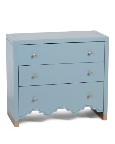 Three Drawer Side Table | TJ Maxx
