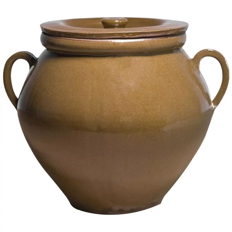 Vintage Style Lard Holder Ceramic Pickle Jar Ceramic Rice Preservation Canister Spice Holder | Walmart (US)