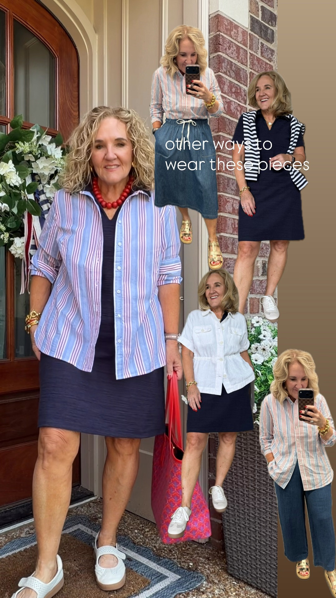 Blouse size medium. 
Tshirt dress with pockets size medium petite 
My bag is my London souvenir but I’ll link a few more affordable options
Hoodie medium 
Denim skirt media 
Linen jacket top med petite 

#LTKOver40 #LTKootd #LTKSeasonal

#LTKSaleAlert #LTKOver40 #LTKSeasonal