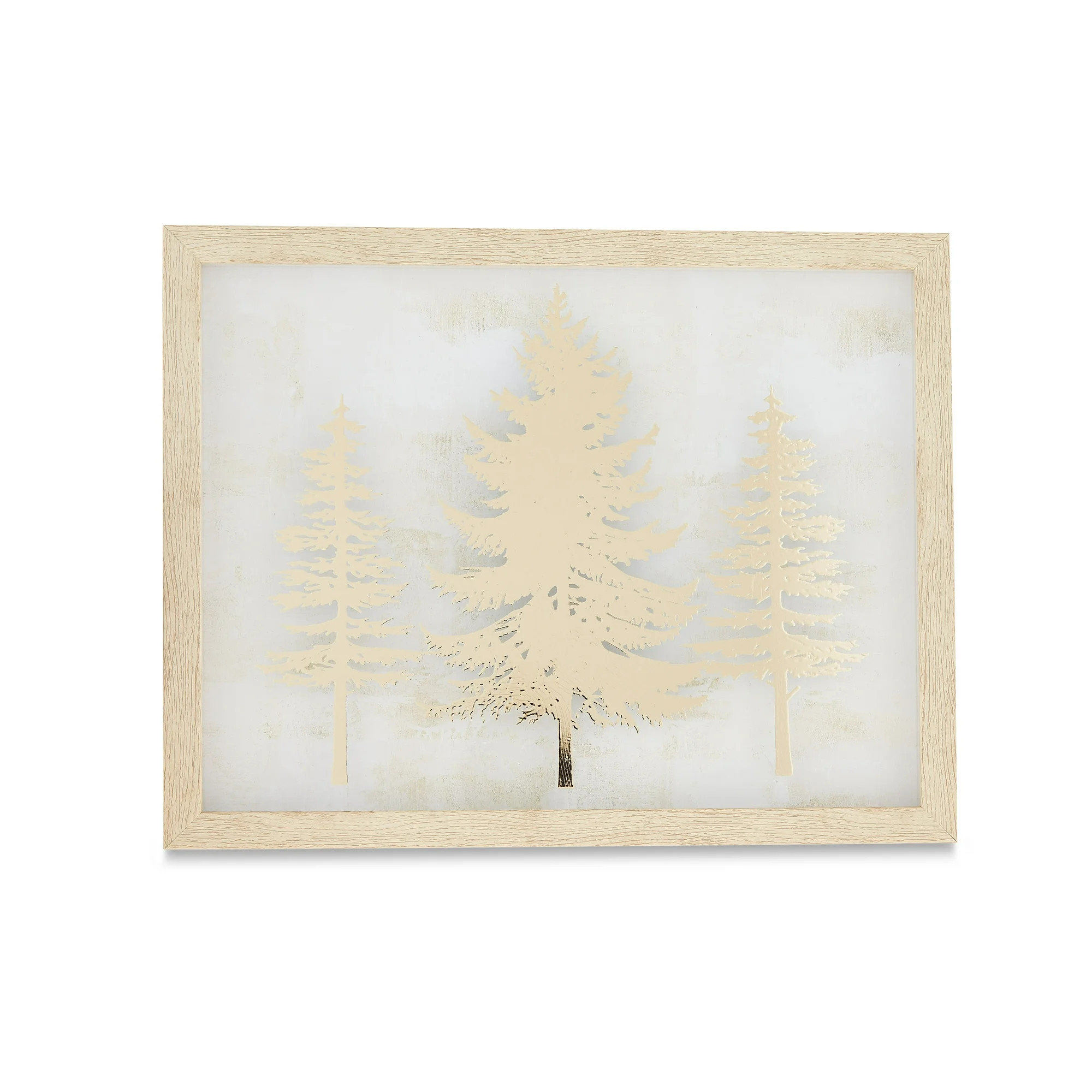 My Texas House Gold Trees Holiday Wall Art, 11" x 14" - Walmart.com | Walmart (US)