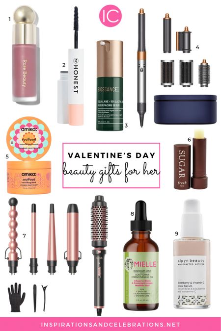 Valentine’s Day gift guide - beauty gifts for women - skincare - makeup - haircare - hairstyling - gift ideas - Valentine’s Day 

#LTKMostLoved #LTKGiftGuide #LTKfindsunder50