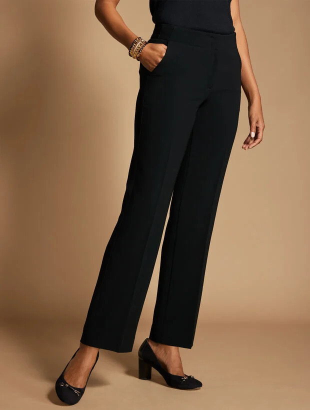Easy Travel Straight Leg pants | Talbots