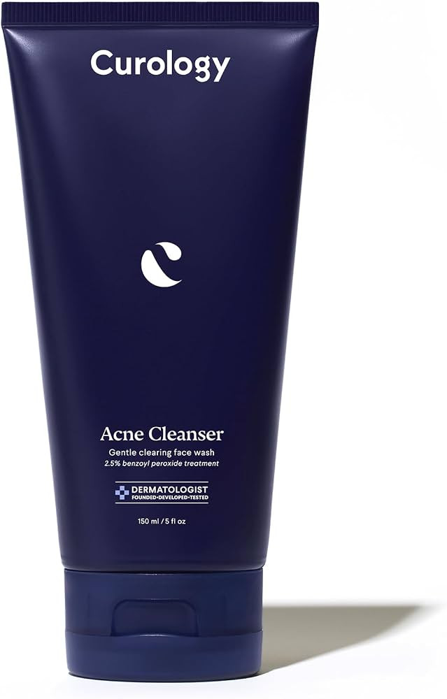 Curology Acne Facial Cleanser Treatment, 2.5% Benzoyl Peroxide Face Wash, For Oily and Acne Prone... | Amazon (US)