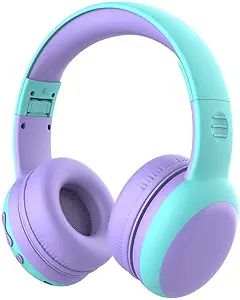 gorsun Bluetooth Kids Headphones with Microphone,Children's Wireless Headsets with 85dB Volume Li... | Amazon (US)