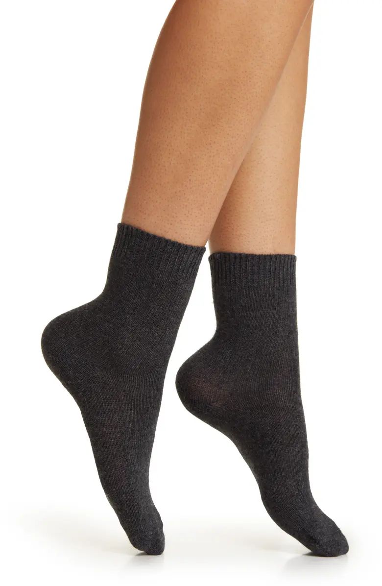 Rib Knit Ankle Socks | Nordstrom