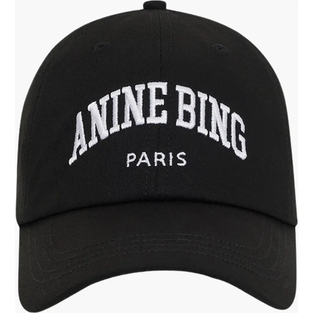 ANINE BING Jeremy Paris Baseball Cap in Black at Nordstrom | Nordstrom