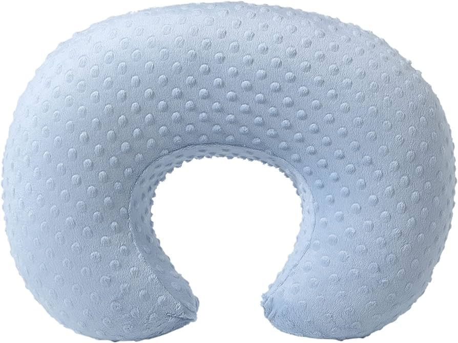 Nursing Pillow Cover, Minky Breastfeeding Pillow Slipcover Snugly Fits for Nursing Pillow for Bab... | Amazon (US)