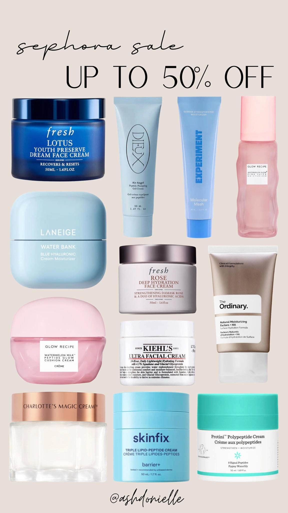 Sephora sale skincare 50% off

Hydrating face serums
Anti-aging skincare
Vitamin C essentials
Daily moisturizer picks
Gentle facial cleansers
Overnight repair creams
Brightening eye treatments
SPF skincare favorites
Glass skin products

#LTKSeasonal #LTKSaleAlert #LTKBeauty