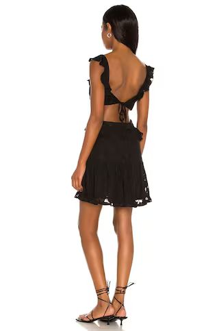 Karina Grimaldi X REVOLVE Marigot Mini Dress in Black from Revolve.com | Revolve Clothing (Global)