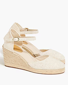 Espadrille wedge sandals | J.Crew Factory