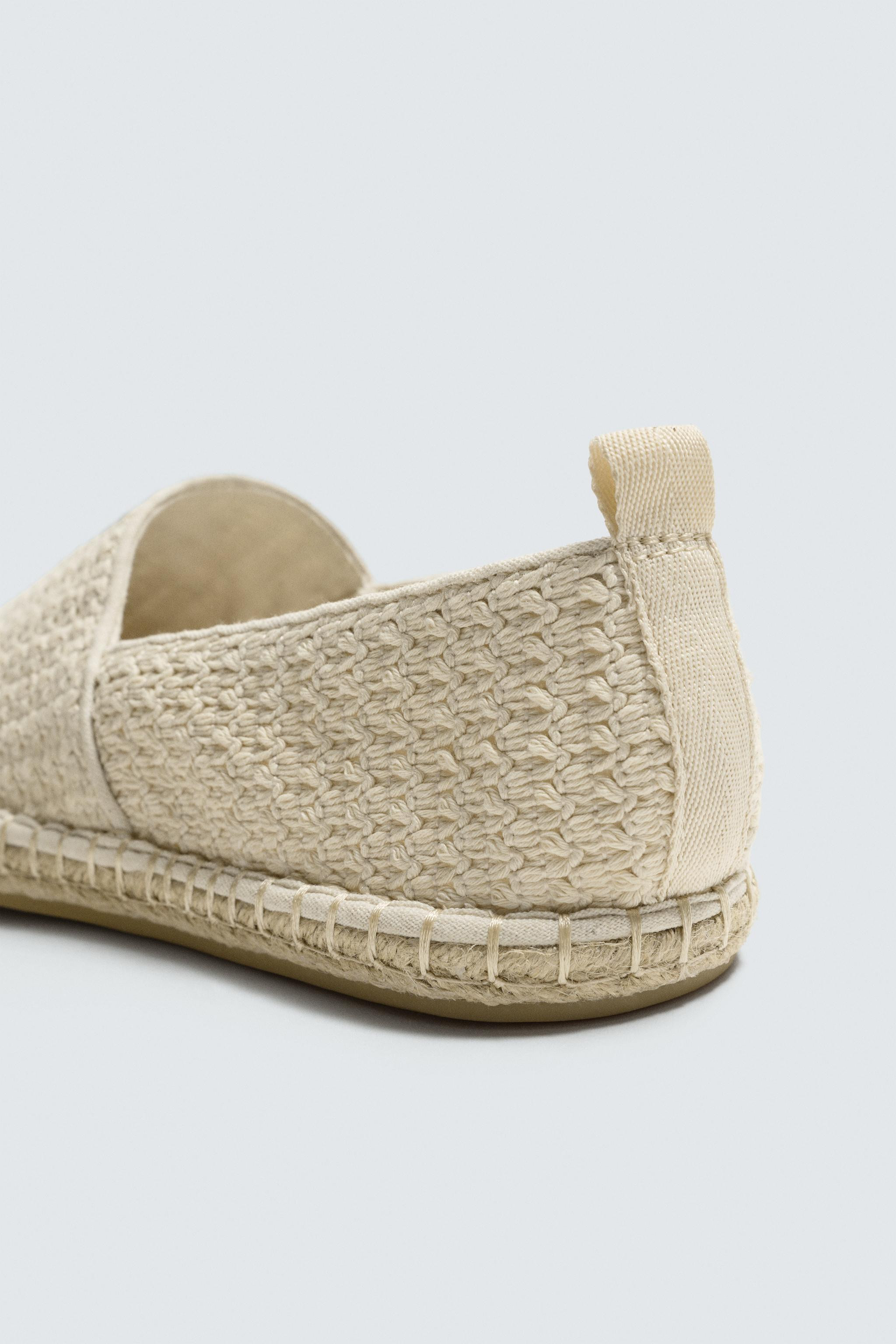 LEATHER ESPADRILLES | Zara US