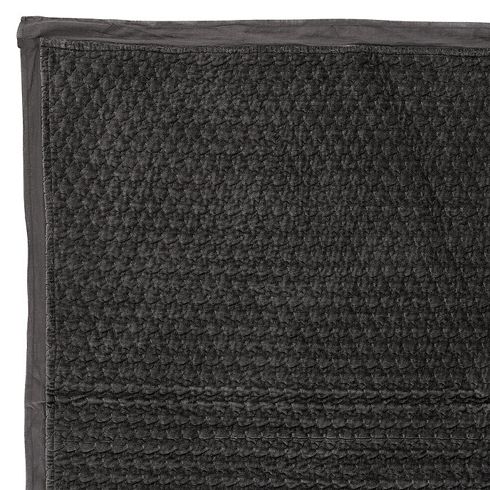 Nadine Velvet Quilted  Bed Cover 100% Cotton Luxury Bedding | Ballard Designs, Inc.