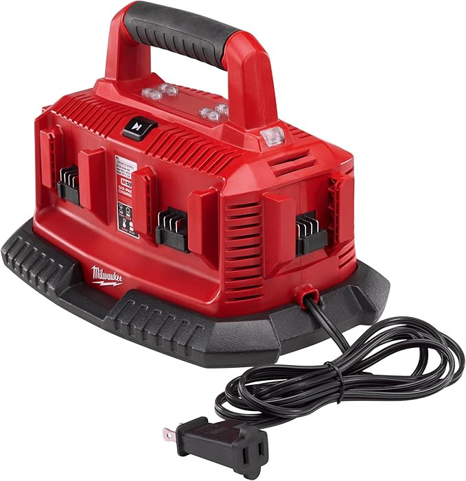 Milwaukee 48-59-1806 M18 Six Pack Sequential Charger | Amazon (US)
