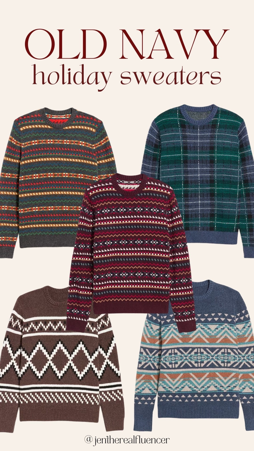 Old navy Christmas sweaters are a dream come true!!!! 

#LTKootd #LTKSaleAlert #LTKHoliday
