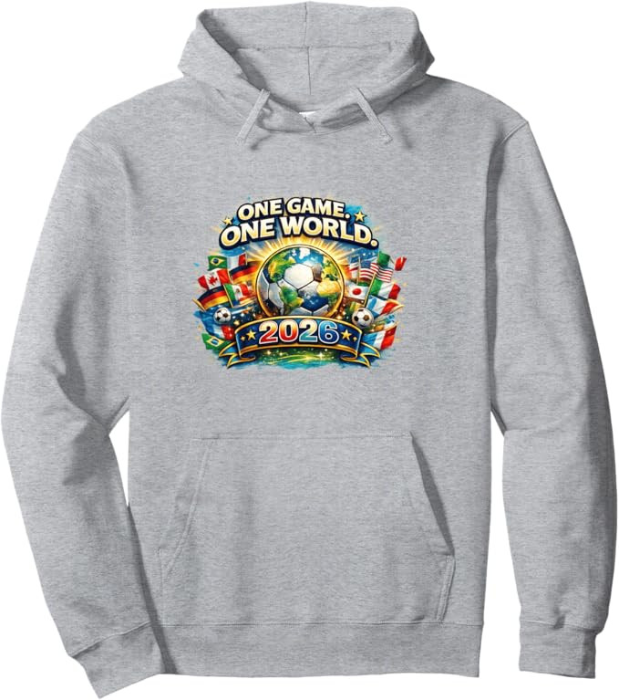 Global Soccer Fest 2026 North America Tour USA Canada Mexico Pullover Hoodie | Amazon (US)