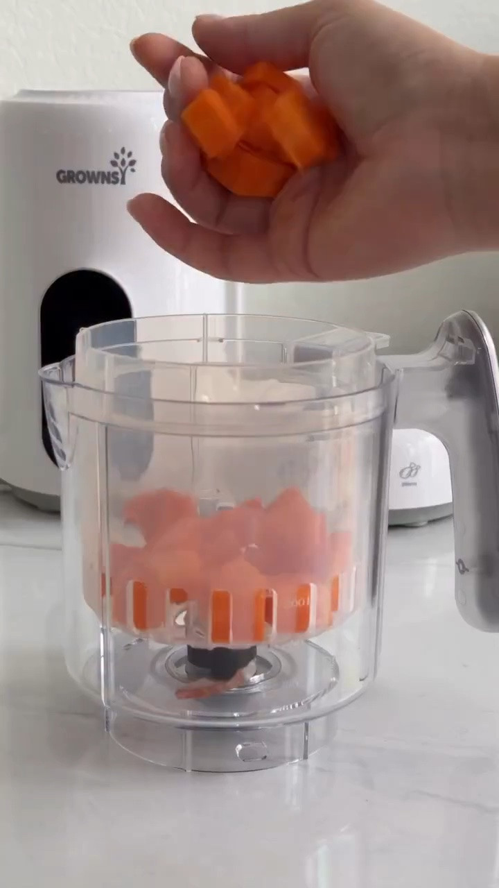 the one thing i wish i’d known with my first. three purees, three colors, one machine. you batch it
once into souper cubes and you’ve got meals for days. that’s why i’d recommend a baby food
maker to anyone feeding their little one.

#grownsybabyfoodmaker #babyreciepes #firstfoods #babypuree #startingsolids

#LTKBaby #LTKfoodie #LTKmomlife