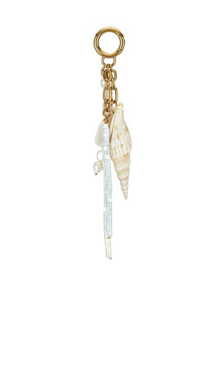 Sunkissed Keychain in Gold | Revolve Clothing (Global)