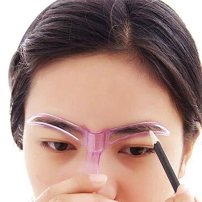 Tuscom Professional Beauty Tool Makeup Grooming Drawing Blacken Eyebrow Template | Walmart (US)