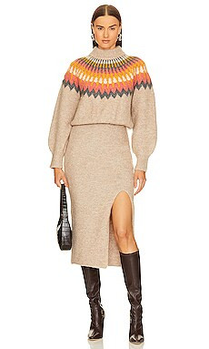 SAYLOR Boshi Dress in Fall Multi from Revolve.com | Revolve Clothing (Global)