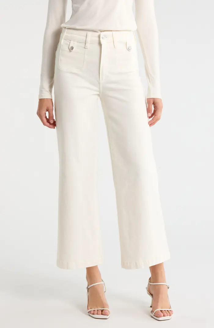 Anessa High Waist Ankle Wide Leg Jeans | Nordstrom