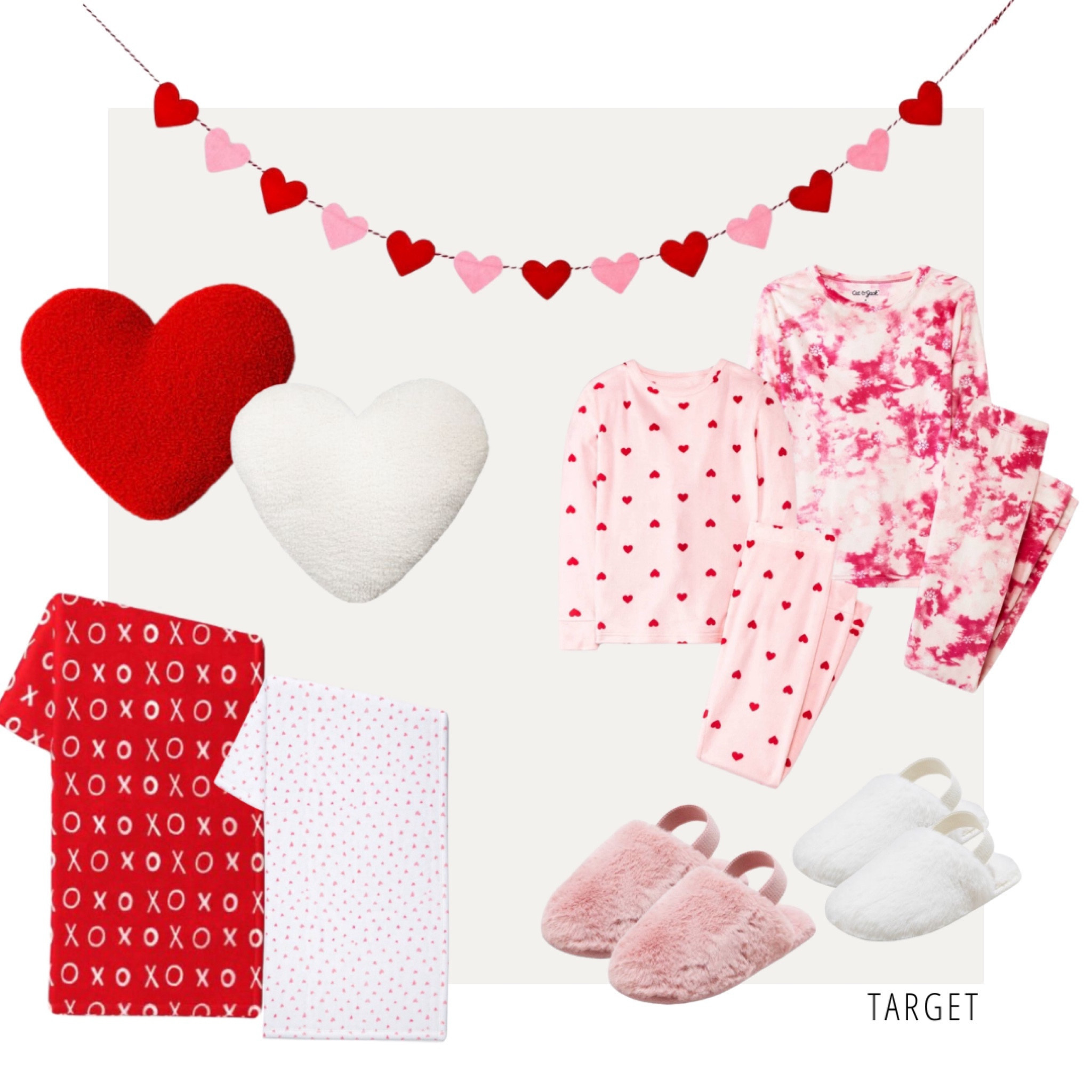 Valentine's Day at Target! Toddler girl valentines pajamas, slippers, pillows, blankets! 

#LTKfamily #LTKSeasonal #LTKkids