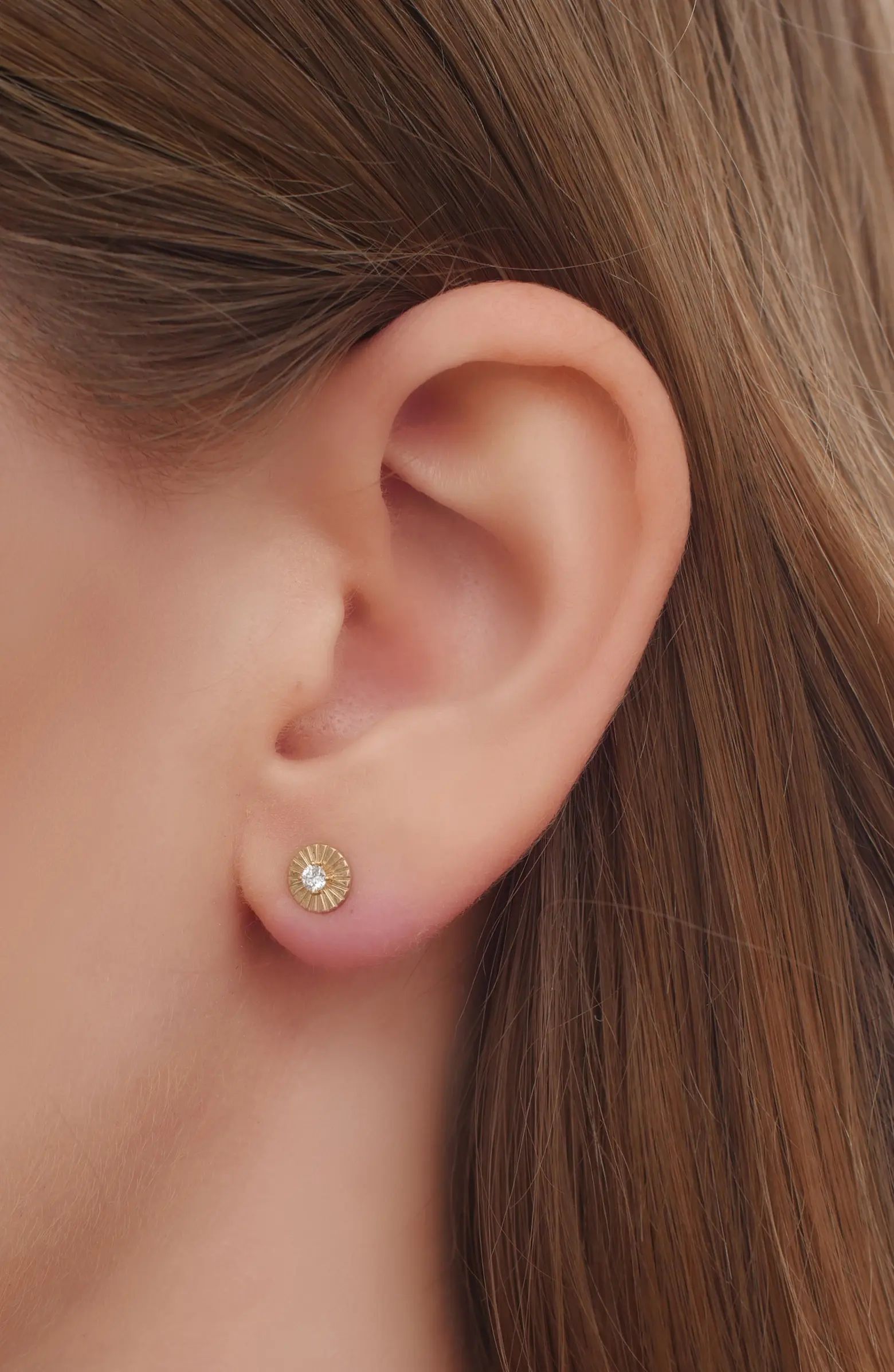 Ofira Sunrays Diamond Mini Stud Earrings | Nordstrom