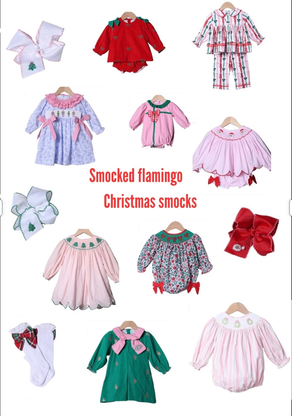 The Smocked Flamingo’s Christmas collection is gorgeous ❤️🌲 
Christmas smocked bubbles/ christmas smocked dresses/ christmas smocked sets/ holiday smocks/ baby bow socks/ christmas bows/ sister sets/ the smocked flamingo 

#LTKHoliday #LTKKids #LTKBaby