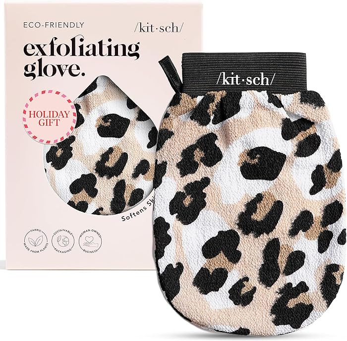 Kitsch Exfoliating Glove – Korean Exfoliating Mitt & Deep Exfoliating Body Scrubber for Shower,... | Amazon (US)