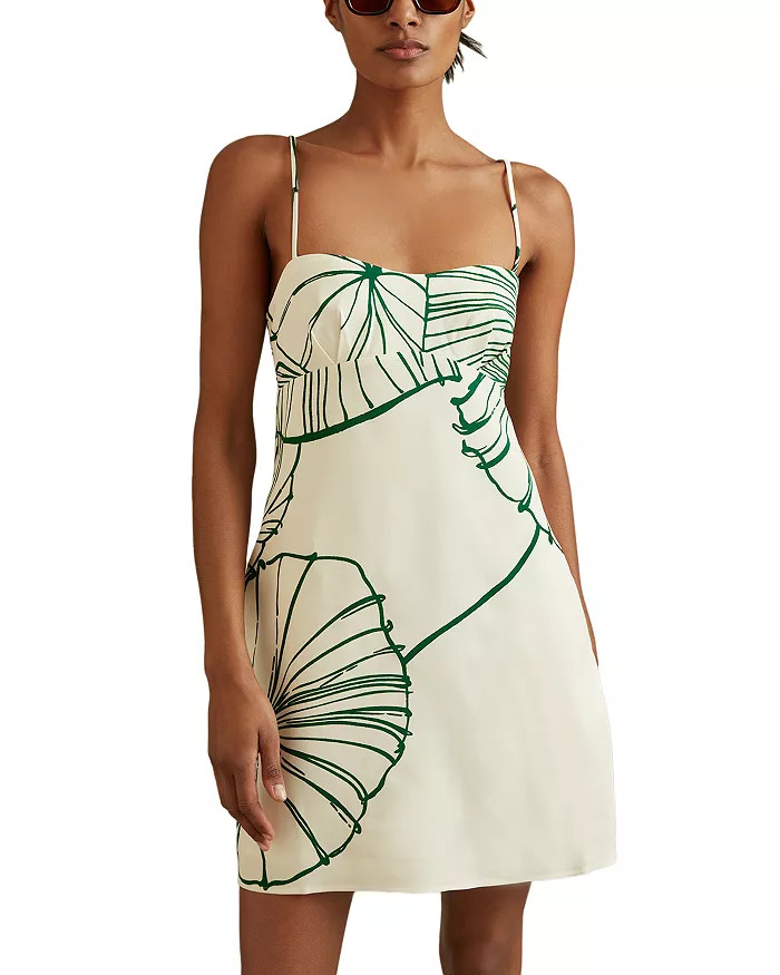Marli Sketchy Floral Mini Dress | Bloomingdale's (US)