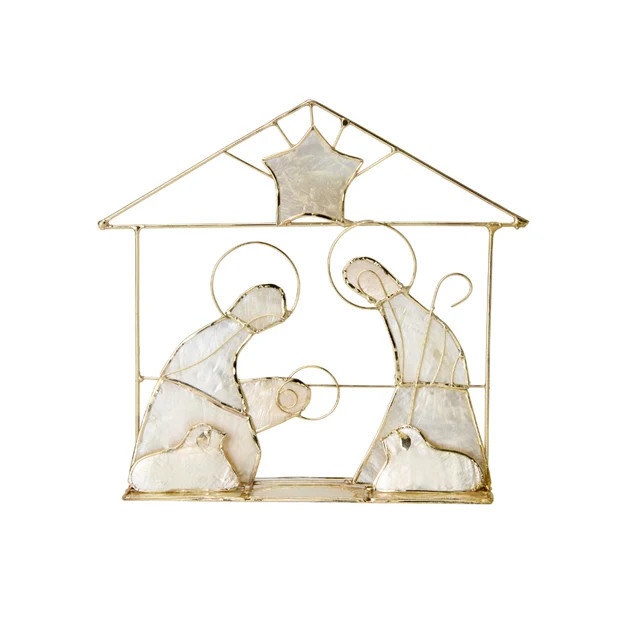 Capiz Nativity Set | Cailini Coastal
