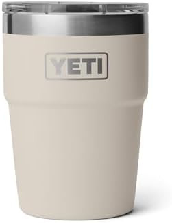 YETI Rambler 16 oz Stackable Tumbler, Vacuum Insulated, Stainless Steel with MagSlider Lid | Stac... | Amazon (US)