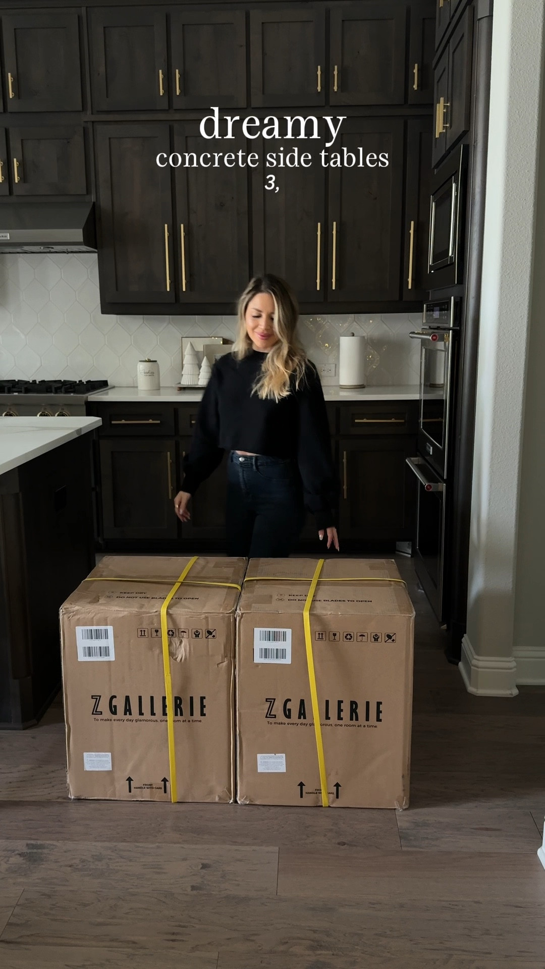 THE dreamiest concrete side tables!! 😍 currently on sale! 

Use discount code “AGZ” for an additional 5% off 🖤
