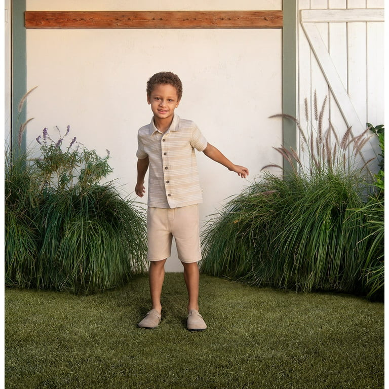 easy-peasy Toddler Boy French Terry Carpenter Shorts, Sizes 18M-5T | Walmart (US)