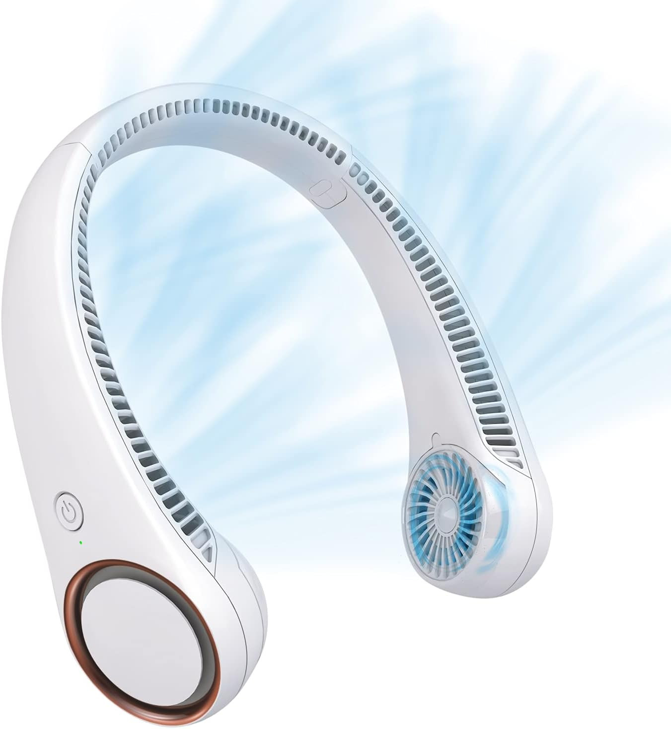 CIVPOWER Neck Fan: Portable Personal Neck Cooling Rechargeable Bladeless Fan - Hands Free 3 Speed... | Amazon (US)