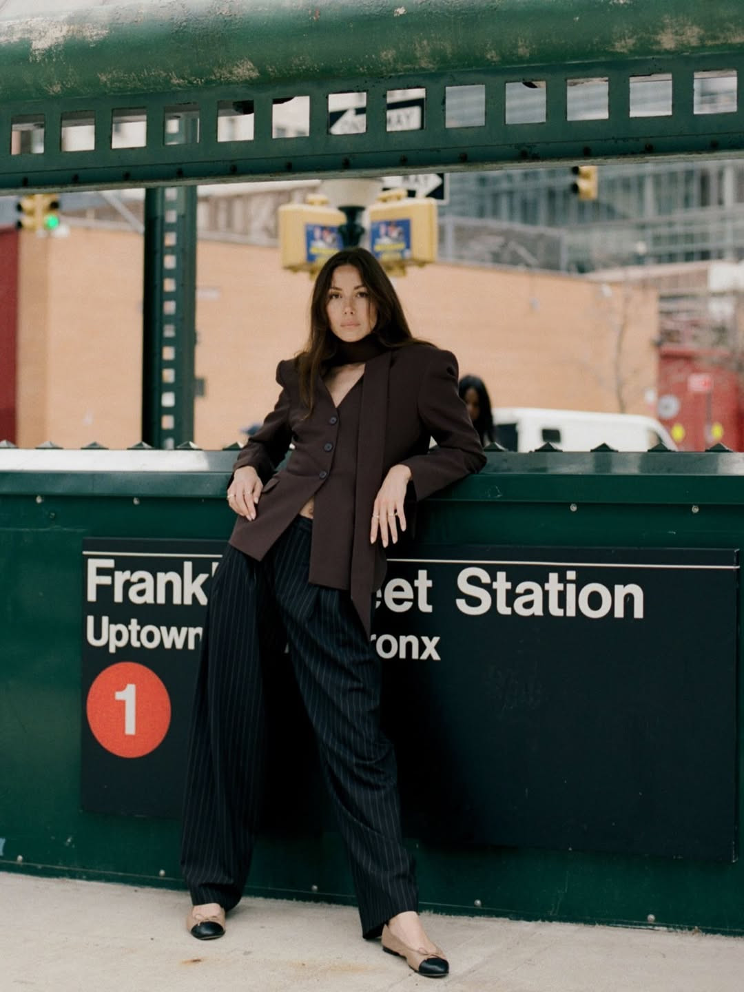 Running around downtown, captured on film by @maikeschwarzphotography 🎞️ 

 #LTKootd #LTKWorkwear #LTKTravel