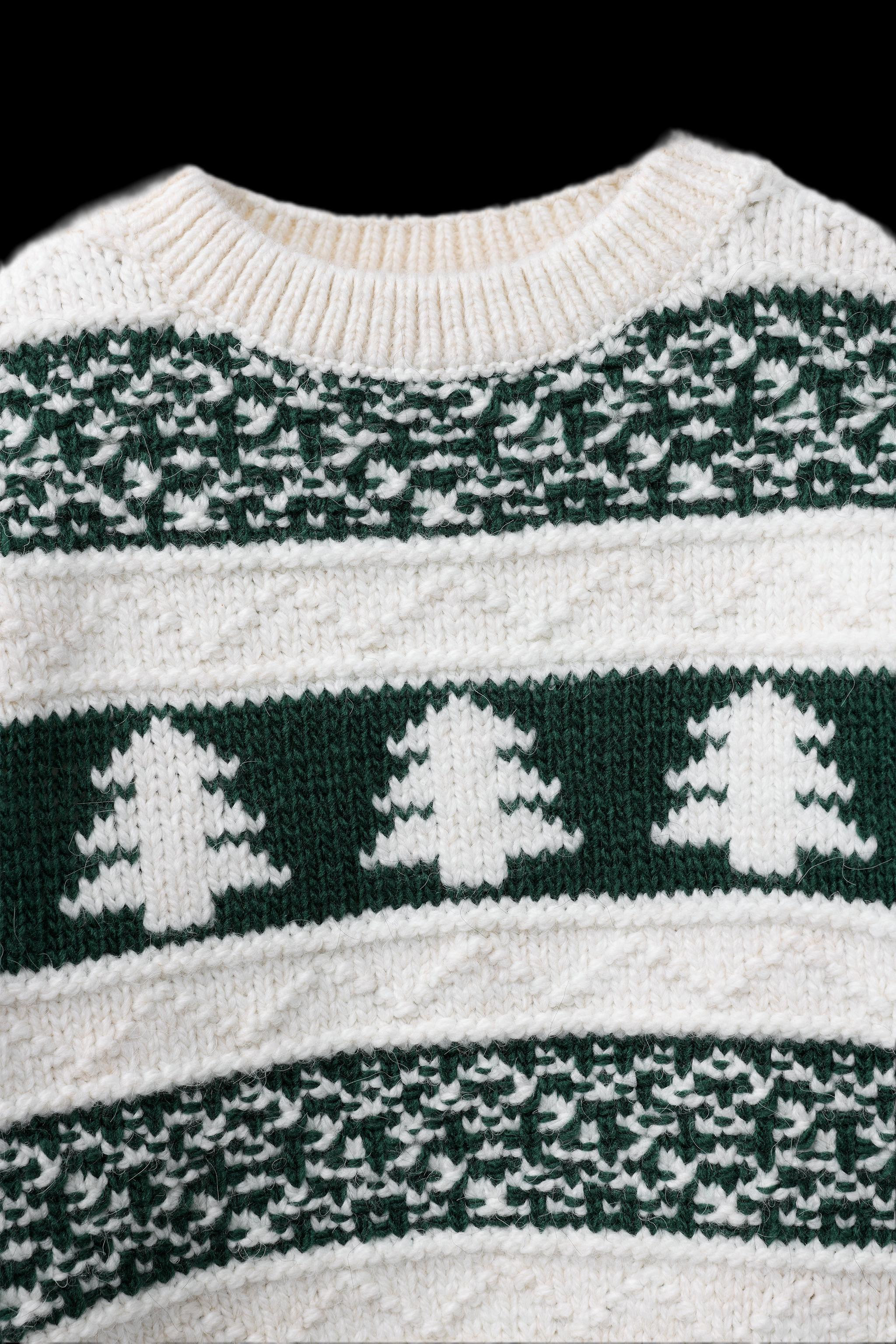 TREE PRINT KNIT SWEATER | Zara US
