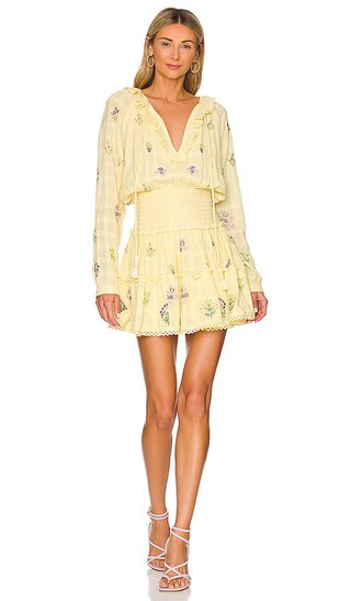 Short Dress in Butter Yellow | Revolve Clothing (Global)