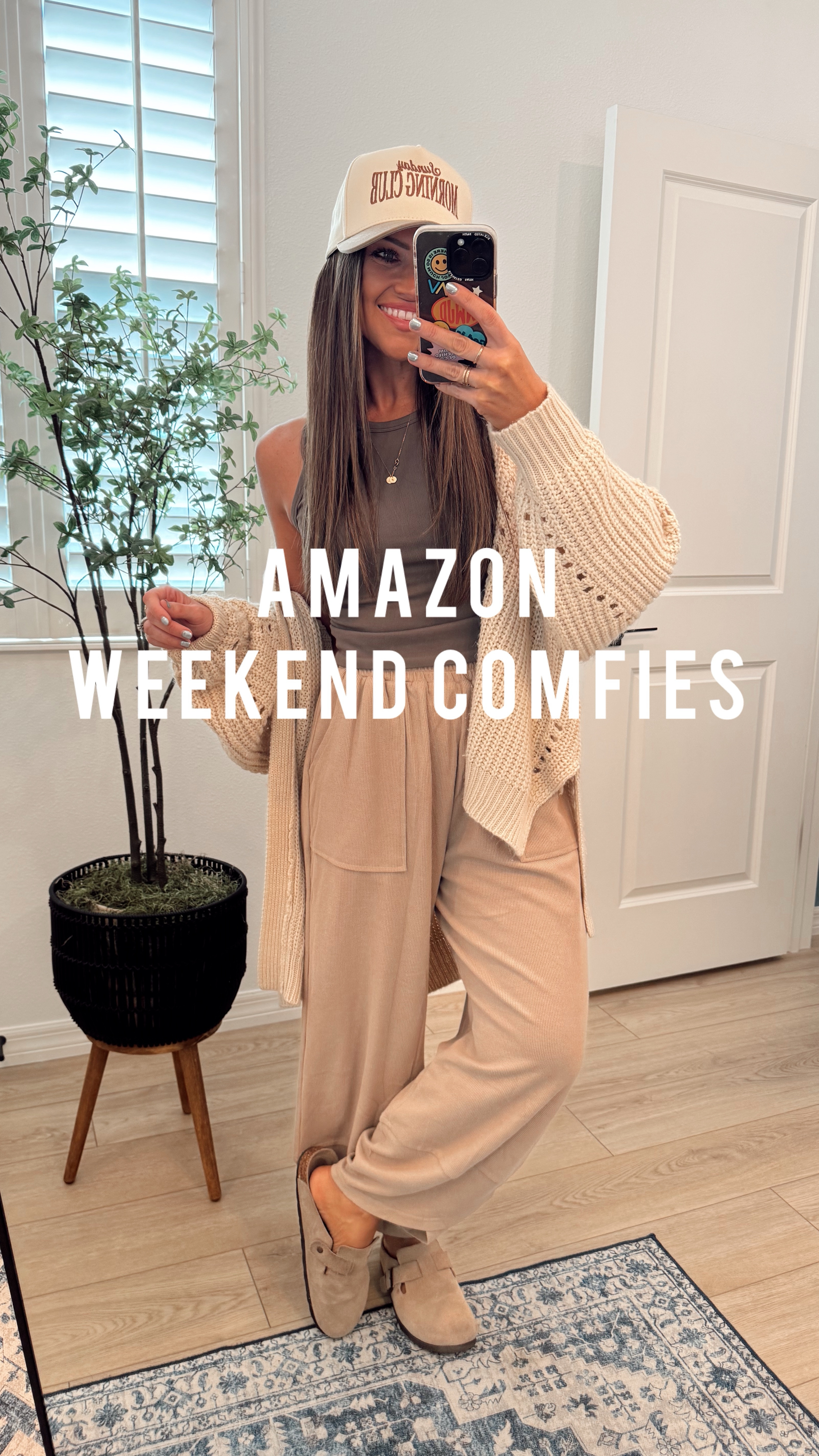 Here’s all links to some of my absolute favorite Amazon items for a comfy weekend look! These are spring staples you can mix and match to wear again and again. 👏🏻 We’re headed out for a family breakfast, then taking the girls to see Dog Man in theaters today… they’re SO excited! And I don’t know about y’all, but I MUST be comfy in the movies. 😆 Have a great Saturday! SIZING: small pants / M tank. #amazonfaves #amazonfinds #amazonoutfit #amazonoutfits #amazonstyle #weekendvibes #weekendcasual #momootd #momoutfit #momoutfits #momoutfitoftheday 