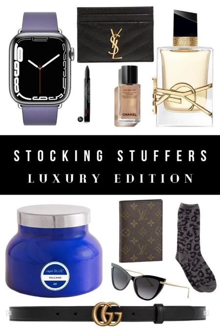 Designer stocking stuffers and luxury stocking stuffers  

#LTKSeasonal #LTKHoliday #LTKGiftGuide