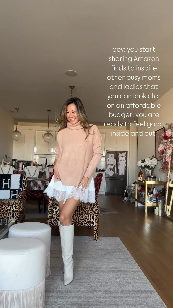 Amazon fits, viral ice skirt, Amazon best sweaters, Amazon loungewear sets, trench coat, winter outfits, looks for less, du e small on all 

#LTKFindsUnder100 #LTKFindsUnder50 #LTKStyleTip