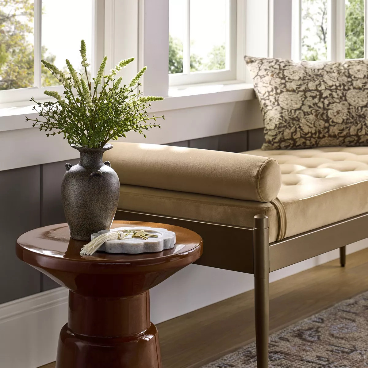 Hyssop Arrangement Fall Floral Decorative Plant - Threshold™ designed with Studio McGee | Target