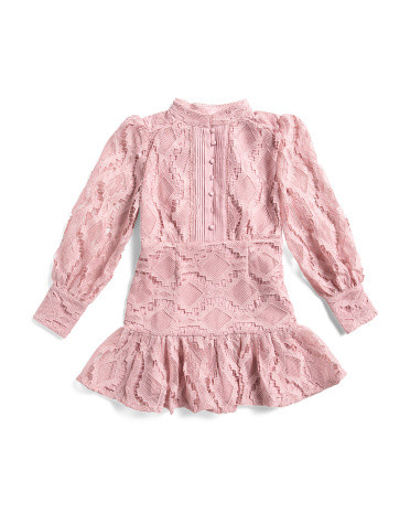 Girls Talina Lace Dress | TJ Maxx
