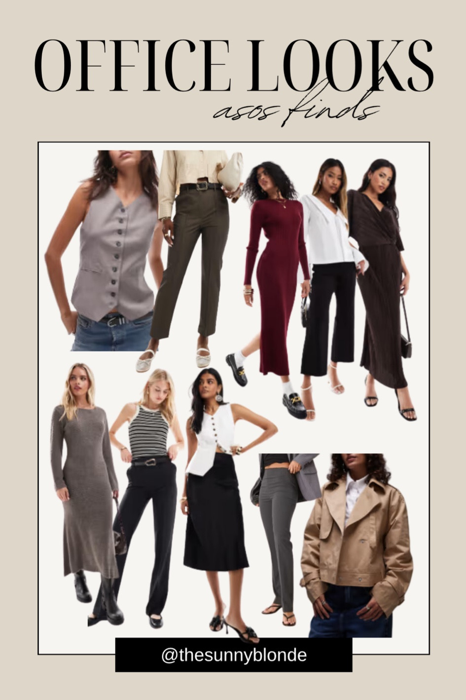 Shop these office looks from ASOS and walk in style this fall season! 


workwear, ASOS, casual style, maxi skirt, outfit inspo, office wear, office look, office outfit, daily style, maxi dress, fall style, burgundy, fall fashion, fall look, under $100

#LTKSeasonal #LTKWorkwear #LTKStyleTip