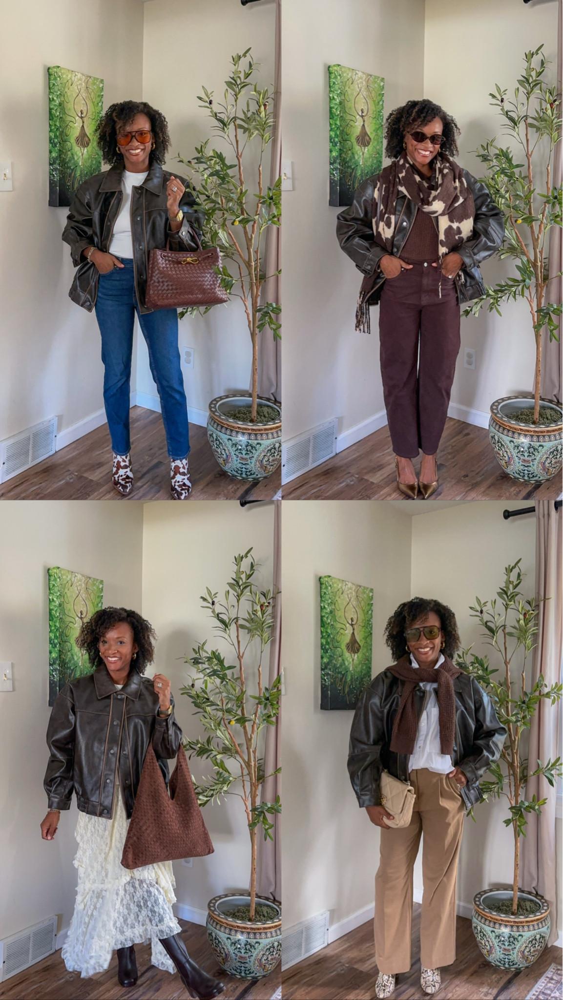 4 Ways To Style A Leather Jacket 

#LTKStyleTip