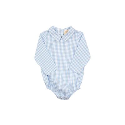 Peter Pan Collar Shirt & Onesie (Long Sleeve Woven) | The Beaufort Bonnet Company