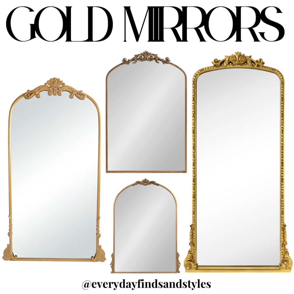 My fav gold mirrors from wayfair! They are lookalikes to the infamous Anthropologie primrose gold mirror but for a better price —all under $300!

mirror, interior design, interior designerella, gold mirrors, primrose mirror, Anthropologie, home decor, home style, LTK home, Anthro, antique gold mirror, budget

#LTKhome #LTKFind #LTKxAnthro