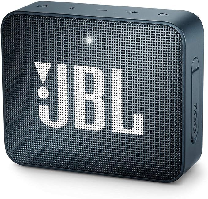 JBL GO2 - Waterproof Ultra Portable Bluetooth Speaker - Navy | Amazon (US)