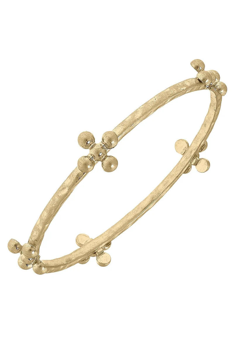 Wren Delicate Cross Bangle | CANVAS